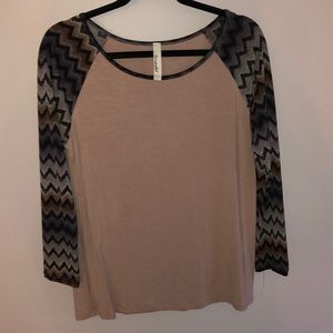 Chevron LONG SLEEVE shirt!